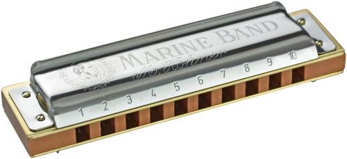 HOHNER Marine Band 1896 / Fm調 10穴(ハーモニカ) ブルースハープ ホーナー｜ピースリーショップ　店