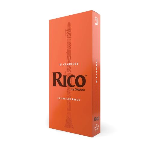 D'Addario WoodWinds ダダリオ リード Bbクラリネット用 RICO RCA2530 [硬さ:3.0] 25枚入り