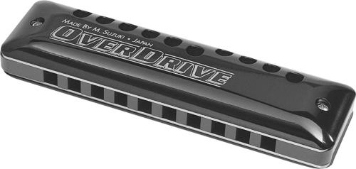 SUZUKI スズキ 10穴ハーモニカ OVER DRIVE MR-300 G調