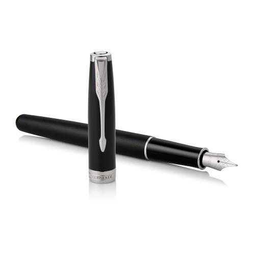 PARKER パーカー 筆 ソネット つや消し黒いことCT 細字 差し上げ物ボックス席入り口・入口 置き目インポート品 1950879ASZ