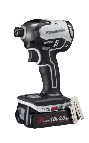 パナソニック(Panasonic) 充電インパクトドライバー 18V 3.0Ah電池パック×2個 充電器 大収納ケース付 デュアル (14.4V/18V) スマートBL 170N・m(18V使用時) IP56 EZ76A1PN2G-H グレー 42,677円
