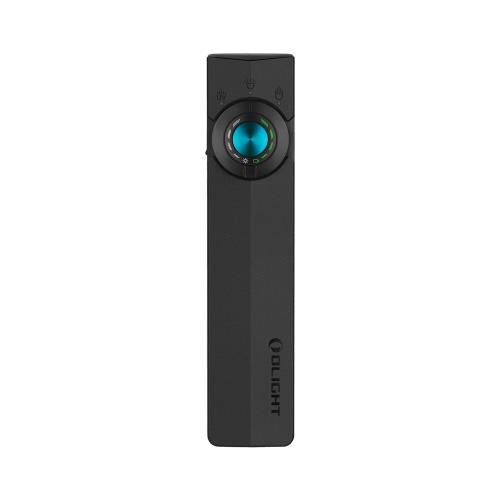 OLIGHT(オーともし火) ArkPro ledともし火 EDC フラットフラッシュライト 斑点模様/広角/UV/緑の光束 4明かり 1500lm Type-CMCC申し受ける式 懐中照明ランプ 豪然たる 防災/停電打つ手/山登り/難民キャンプ/室外/御役目用 (つや消し黒いこと)