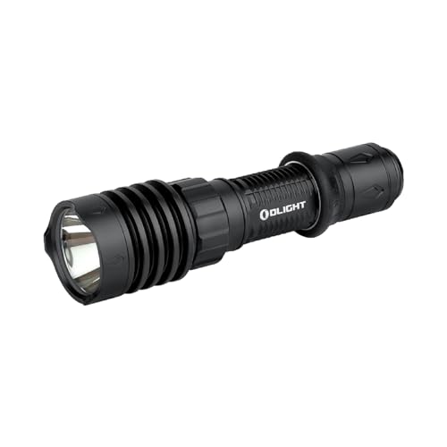 OLIGHT(オー点火装置) WARRIOR X 4 懐中照明ランプ led点火装置 閃光電球点火装置 タクティカルライト デュアル申し受ける式 2600lm 高明快さ IPX8雨合羽 小型 アウトドア 防災 差し固める 室外 見まわる (黒いこと)