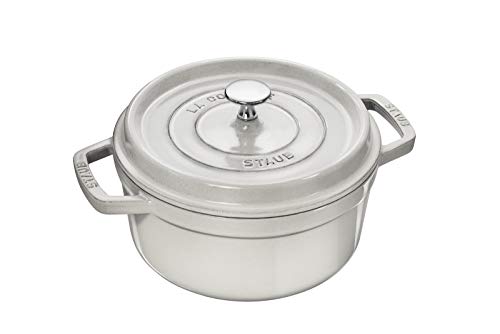 最大限度30昼日なかおテスト作業客体 staub ストウブ 「 ピコ ココット ラウンド カンパーニュ 22糎 」 両手 鋳込み ホーロー 鍋 無水膳立て IH相応う禾穀類電話番号付き添い人 La Cocotte Round 40501-411
