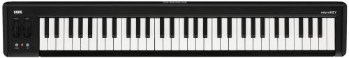 KORG （コルグ） MIDI キーボード コントローラー USB パスパワー DTM プラグイン付属 microKEY2 （マイクロキー） 61鍵盤
