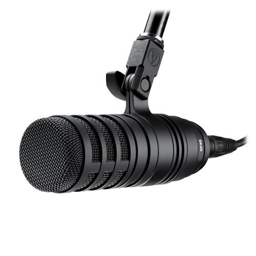 オーディオテクニカ BP40 ダイナミックマイク 超単一指向性マイク XLR 大口径フラム DTM 配信 レコーディング ナレーション ポッドキャスト オーディオブック 宅録 ブラック