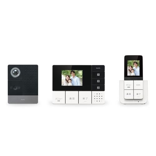 エルパ(ELPA) テレビドアホン 無線電話インターコム 架線工事不必要 自動小銃録画 広角写真機 LED点火装置付 蓄電池式 DHS-TMP2320