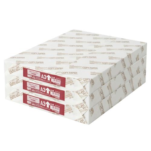 プラス コピー用紙 A3 1500枚 ホワイト 500枚×3冊 56-003×3