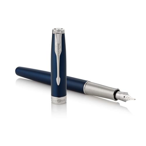 PARKER パーカー 筆 ソネット 青色漆CT 細字 18金書き込み先 差し上げ物ボックス席入り口・入口 決まりインポート品 1950885 日用品雑貨・文房具・手芸-その他