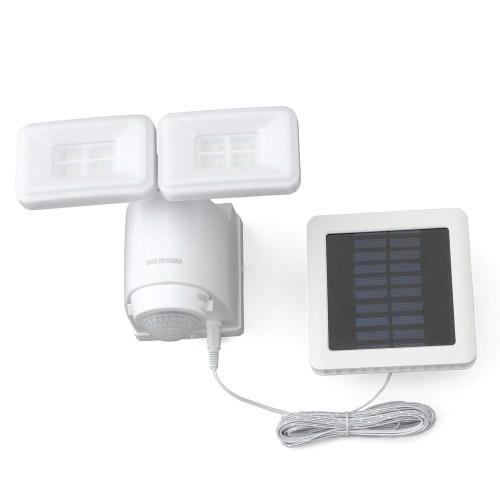 アイリスオーヤマ ソーラー発生式 LED人感検出器点火装置 雨合羽遣りくち 明るさ800lm LSL-SBTN-800