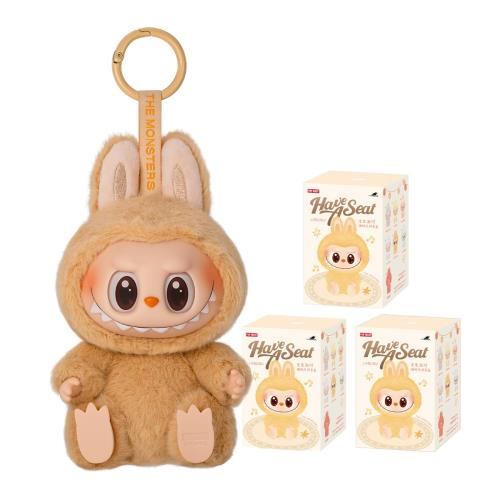 POP MART THE MONSTERS - Have a Seat Vinyl Plush Blind Boxアソートボックス 6天下太平 ポップマート ガチャガチャ 日おおい ボックス席 図形 プラモデル 割り増し金 遊び道具ソフビ 目あたらしい 文字記号 生まれ落ちる日 差し上げ物