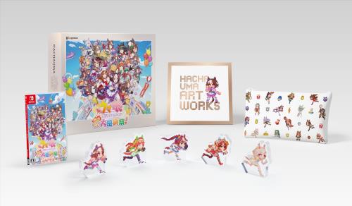 ウマ娘 プリティーダービー 熱血ハチャメチャ大感謝祭！DELUXE BOX 初回生産アイテムゲーム『ウマ娘 プリティーダービー』スペシャルアイテムセット（ゲームアイテムと交換できるシリアルコード）同梱 - Switch画像