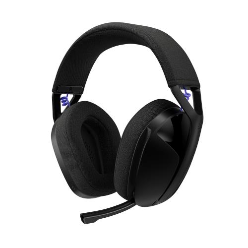 Logicool G ゲーミングヘッドセット G321 LIGHTSPEED G321-BK ワイヤレス ヘッドセット 16kHz マイク付き 充電 20時間連続使用可能 軽量 ゲーミング ヘッドセット 軽量 210g Bluetooth ブラック PS5 PS4 Xbox PC ヘッドホン ヘッドフォン