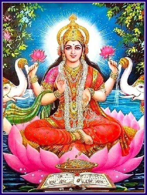 楽天市場】インドの神様 ラクシュミー神お守りカード×1枚[021]India