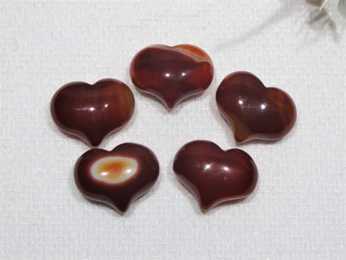 楽天市場】天然石パワーストーンタンブルサードニクス【赤瑪瑙・紅縞