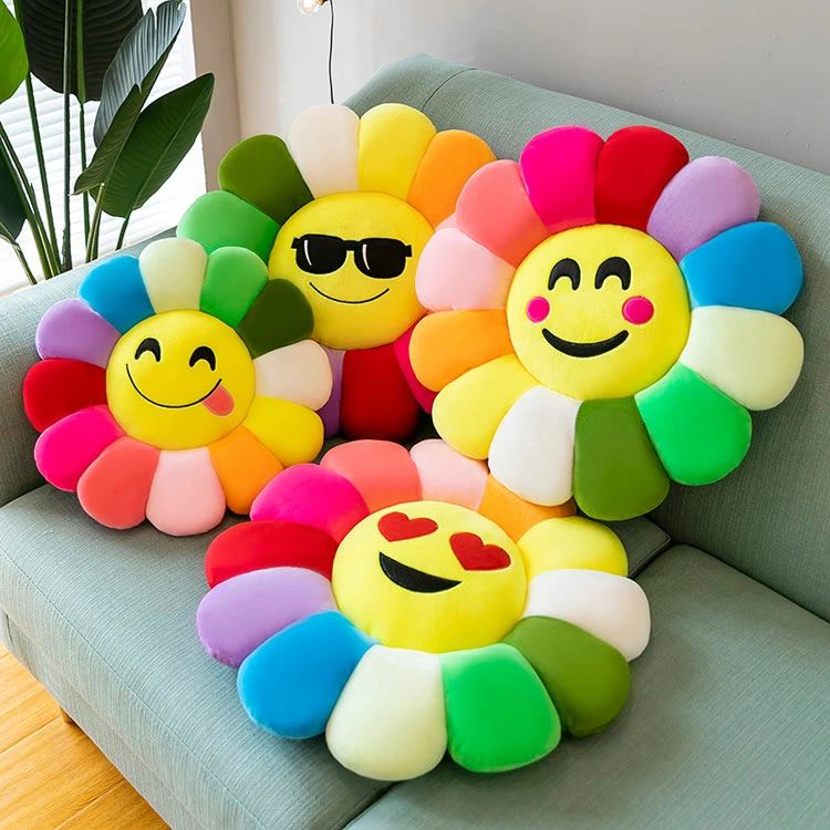 太陽花シート枕ぬいぐるみのぬいぐるみオフィスクッションかわいいプレゼント。 楽天市場】sunflower 座布団 抱き枕 太陽花 クッション