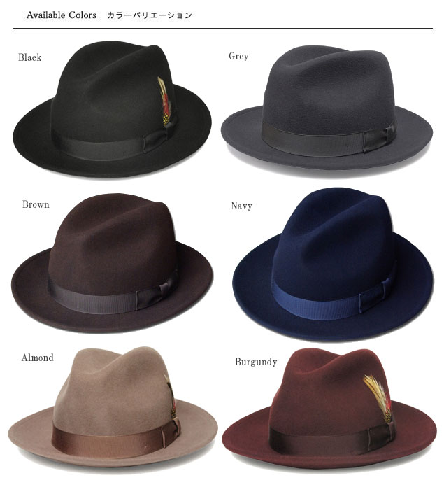 NewYorkHat(ニューヨークハット)ハット#5319TheFedora