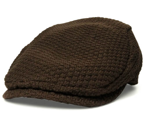 Borsalino ボルサリーノ ニットハンチング B9892 ブラウン 帽子 ハンチング 紳士 婦人 メンズ レディース