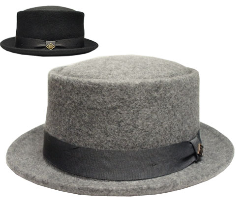 Goorin Brothers グーリン ブラザーズ Mad Dog Grey Black かぶり笠 フェルトかぶり笠 豚肉パリア犬 メンズ レディース 帽子-メンズ帽子