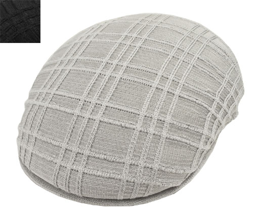 KANGOL カンゴール Rib Check 504 リブ チェック 504 Grey Black メンズ レディース 男女兼用