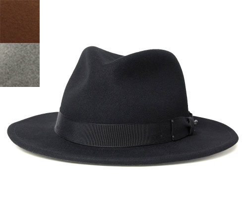 【送料無料】 Bailey(ベイリー)#7005 CURTIS カーティス BLACK BROWN OXFORD アメリカ製 【 帽子 フエルトハット 中折れハット 大きいサイズ メンズ レディース 男女兼用 】|PRAST