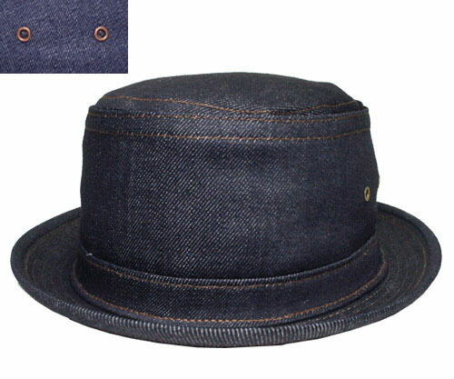 ニューヨークハット　リネン　ポークパイ　スティンジー　ＸＬ ニューヨークハット NEWYORK HAT ポークパイ キャンバス