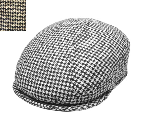 New York Hat ニューヨークハット #9340 Houndstooth 1900 ハウンドトゥース1900 Black Brown ハンチング 紳士 婦人 メンズ レディース 6,675円