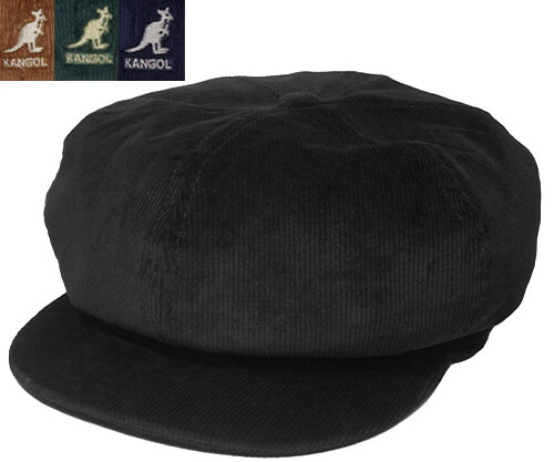 KANGOL カンゴール Cord Spitfire BLACK NAVY FORRESTER WOOD コーデュロイ キャスケット メンズ レディース 男女兼用｜PRAST