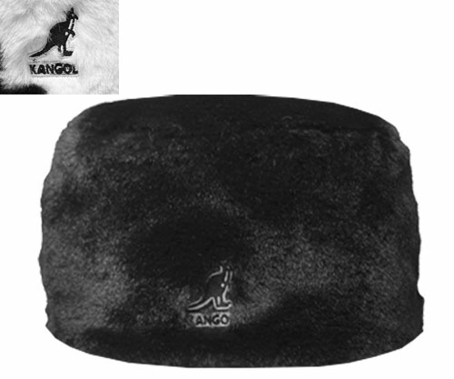 カン決勝点 KANGOL FAUX FUR TOPPER BLACKSOLID SPOTTEDCOW 毛皮御饒舌 メンズ レディース