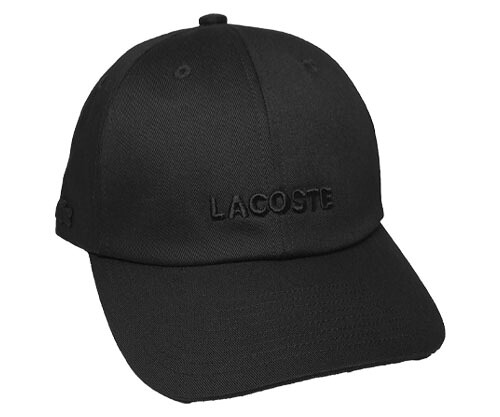 LACOSTE ラコステ L1347 ロゴタイプ旗がしら 黒いこと 鳥打ち帽 成人男性 亭主もち メンズ レディース