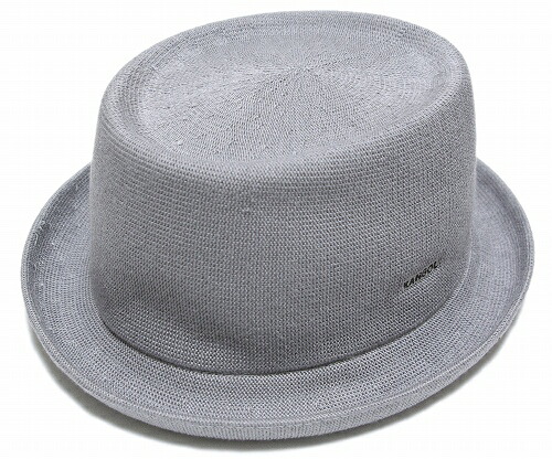 カンゴール KANGOL 帽子 ポークパイハット BAMBOO MOWBRAY バンブーモウブレイ Grey メッシュ メンズ レディース