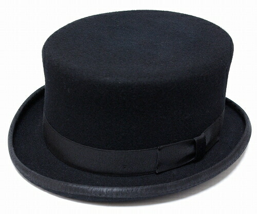 ニューヨーク州かぶり笠 New York Hat フェルトトップハット 5014 THE GENT Black 大きな大いさ メンズ レディース 成人男性