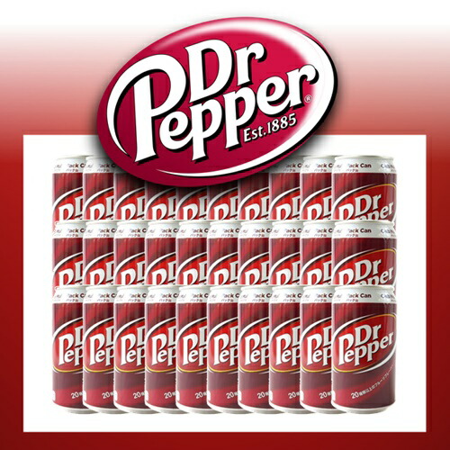 楽天市場 在庫限り Costco コストコ ドクターペッパー Dr Pepper 350ml 30本 缶 送料無料 ファビュラス