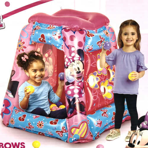 ディズニー ミニー 球体家屋minnie Mouse Pretty In Bows Ball Pit Playlandプレイランド ソフトボール 個プレイハウス プレイジム Jakks扇面ボール Smtb Ms Musiciantuts Com