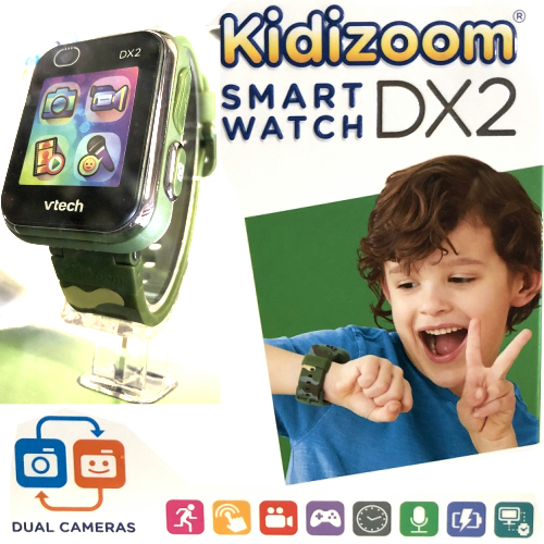 vtech kidizoom smartwatch dx2 green