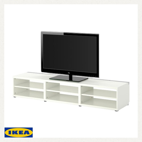 楽天市場 Ikea Best Aring Besta テレビ台 ホワイト イケア ベストー 幅180 奥行40 高さ32cm 50インチ 70インチ ローボード リビング Smtb Ms Pray Liv 楽天市場店