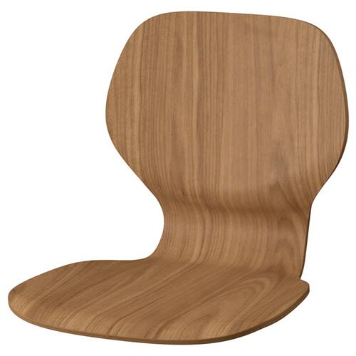 ＊202601SK&Aring;LSTA スコールスタ シートシェル ウォールナット材突き板頑丈 ナチュラル 組み合わせ IKEA イケアおしゃれ 新生活 組み立て 簡単506.116.73｜PRAY LIV 店