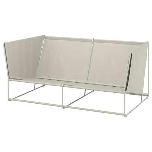 ＊202602 HAVSTEN ハーヴステン 2人掛けソファ 屋外用 ベージュ 179x92x76 cm 快適 頑丈 耐久性 IKEA イケア おしゃれ 新生活 メッシュ生地 605.425.04