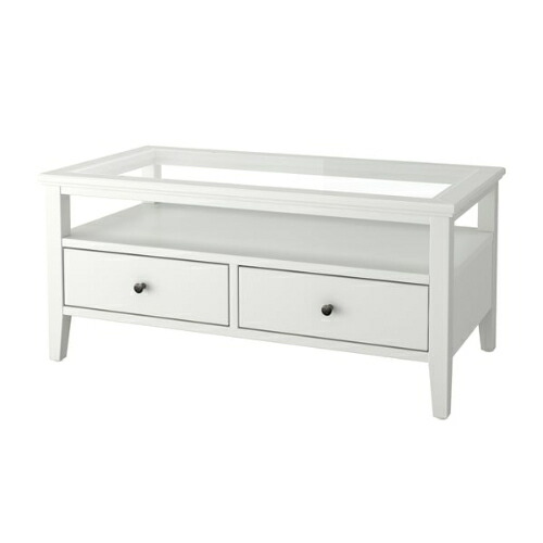 ＊202602IDAN&Auml;S イダネス コーヒーテーブル ホワイト 107x55 cm収納 簡単 組み立て IKEA イケアおしゃれ 新生活 引き出し 簡単 ローテーブル004.878.74｜PRAY LIV 店
