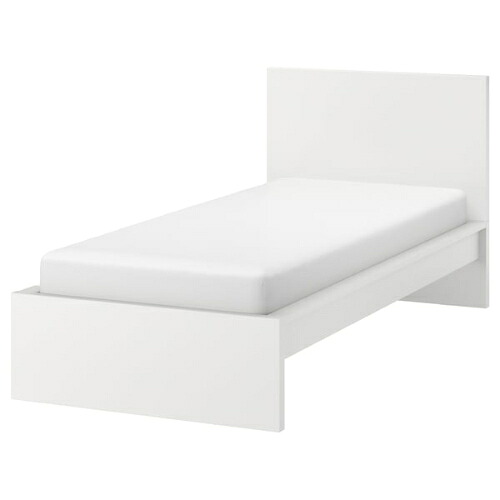 ＊202603 MALM マルム ベッドフレーム ホワイト 90x200 cm IKEA イケア おしゃれ 新生活 家具 寝具 すのこ すっきり 202.651.79