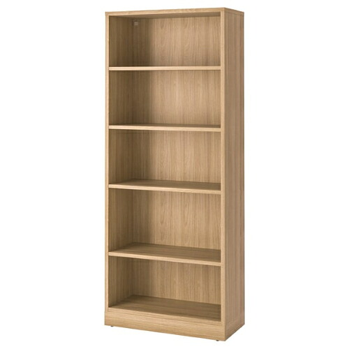 ＊202603 TONSTAD トンスタード 本棚 オーク材突き板 82x37x201 cm IKEA イケア おしゃれ 新生活 家具 収納 可動棚 505.284.62