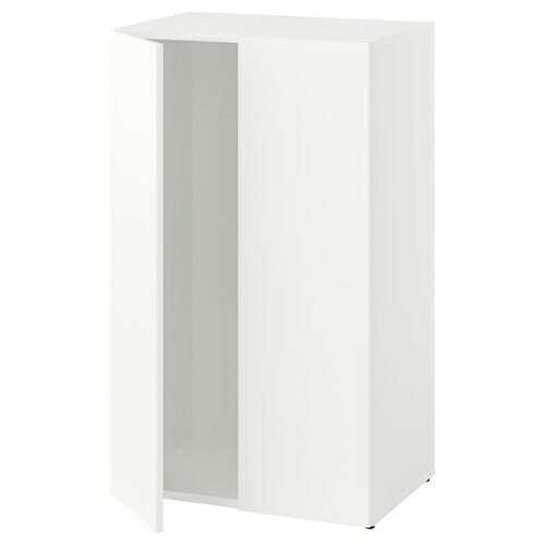 ＊202603 LASTARE ラスタレ フレーム ドア付き ホワイト 60x42x100 cm IKEA イケア おしゃれ 新生活 家具 収納 高さ微調節 706.026.82