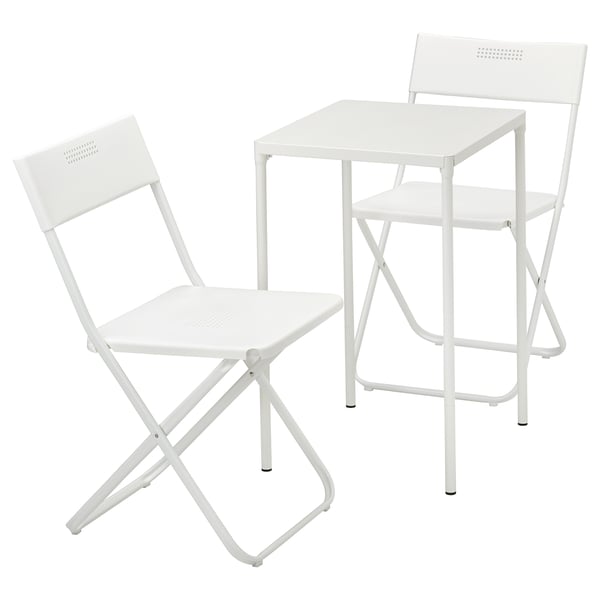 ＊202604FEJAN フェヤン 速見表＋折りたたみ女性議長2 室外用 白いこと/白いこと IKEA イケア今めかしい 新やって行く アウトドア 牢固たる 庭園 ローマン的394.349.50