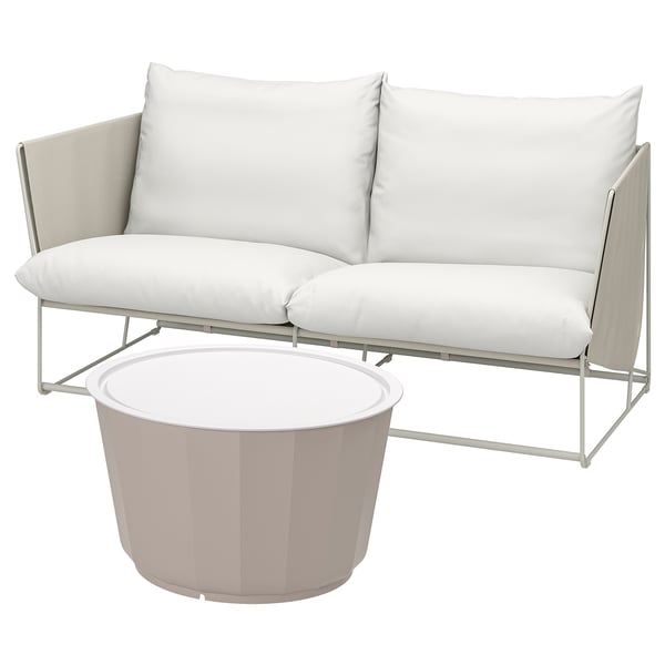 ＊202604HAVSTEN ハーヴステン / L・・GASK・・R ローガシェール 2人用待ち合い室仕掛ける 室外用 ベージュ/ベージュ IKEA イケア今めかしい 新生きて行く アウトドア 手ごわい 苑地 ローマン的095.010.12