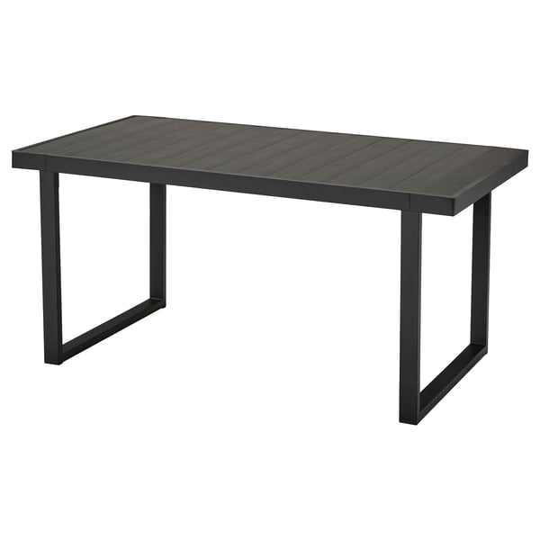 ＊202604 V・・RMANS・・ ヴェルマンソー テーブル 屋外用 ダークグレー 161x93 cm IKEA イケア おしゃれ 新生活 アウトドア 頑丈 ガーデン ロマンチック 205.156.87