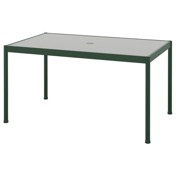 ＊202604 SEGER・・N セーゲローン テーブル 屋外用 ダークグリーン/ライトグレー 91x147 cm IKEA イケア おしゃれ 新生活 アウトドア 頑丈 ガーデン ロマンチック 005.111.76