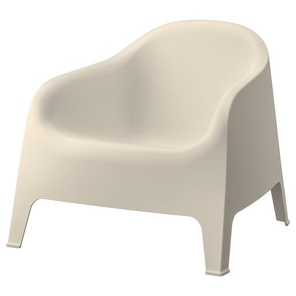 ＊202604SKARP・・ スカルポー ひじ掛けいす 室外用 ベージュ IKEA イケア今めかしい 新生きて行く アウトドア 手ごわい 苑地 ゆったり305.758.12
