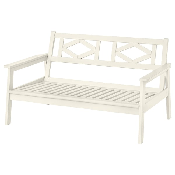 *202604BONDHOLMEN ボンドホルメン 2人掛けソファ 屋外用 ホワイト/ベージュ 139x81x73 cm IKEA イケアおしゃれ 新生活 アウトドア 頑丈 ガーデン ゆったり105.581.87|PRAY LIV 店