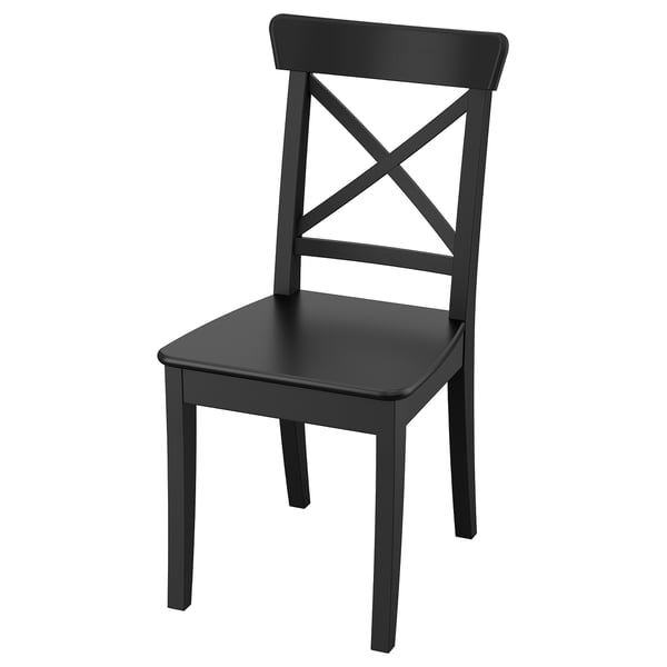 *202605ROSENTORP ローセントルプ チェア ブラック快適 頑丈 耐久性 IKEA イケアおしゃれ 新生活 家具 ダイニング クラシック 北欧 無垢材製605.726.71|PRAY LIV 店