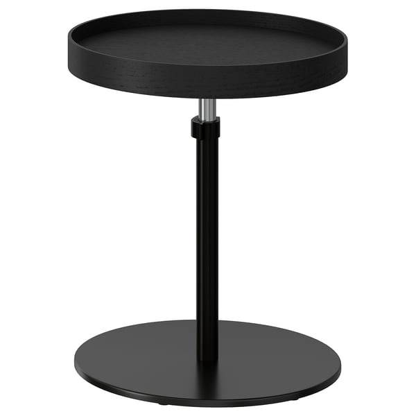 ＊202605TRANERED トラネレード サイドテーブル 黒いこと IKEA イケア今めかしい 新生きて行く 調度品 ミニマル 高さ自然調整 省あき場所 北欧 分かりやすい506.090.00